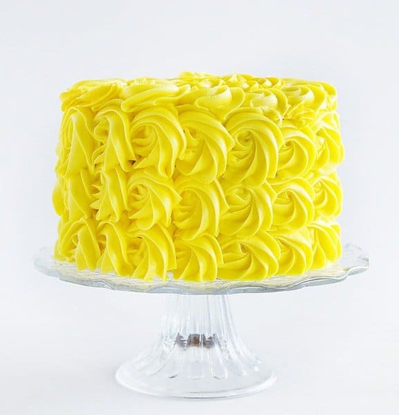 How to Make a Yellow Rose Cake!