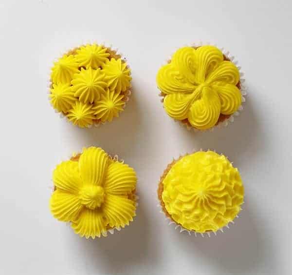 Four Cupcake Decorating Techniques With A Large French