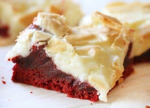 Red Velvet Gooey Butter Cake!