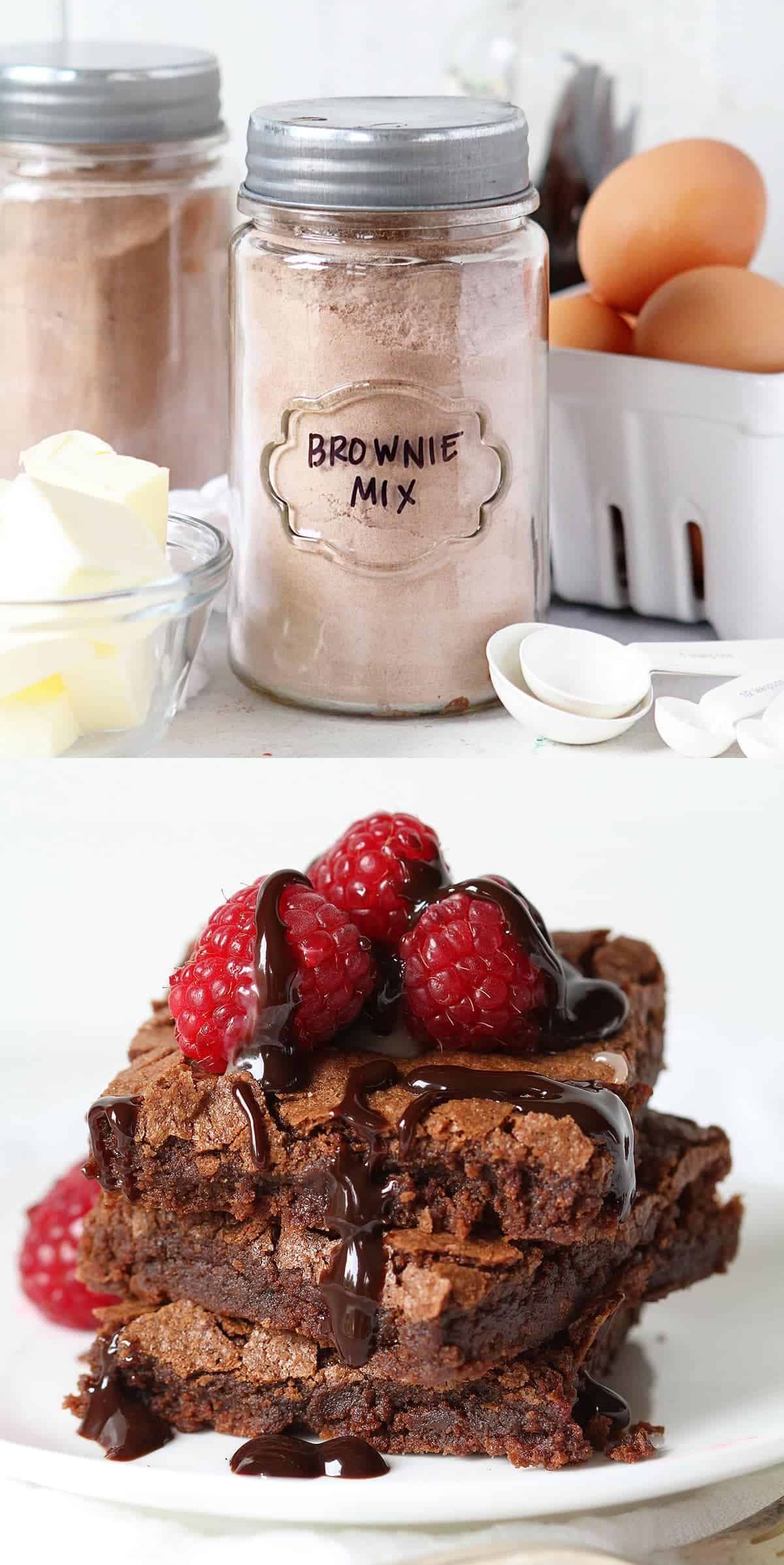 Homemade Brownie Mix VIDEO I Am Baker
