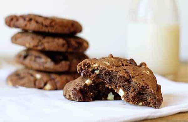 BEST Ever Chocolate Chocolate Chip Cookies | i am baker