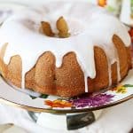 Vanilla Bundt Cake with Vanilla Glaze!