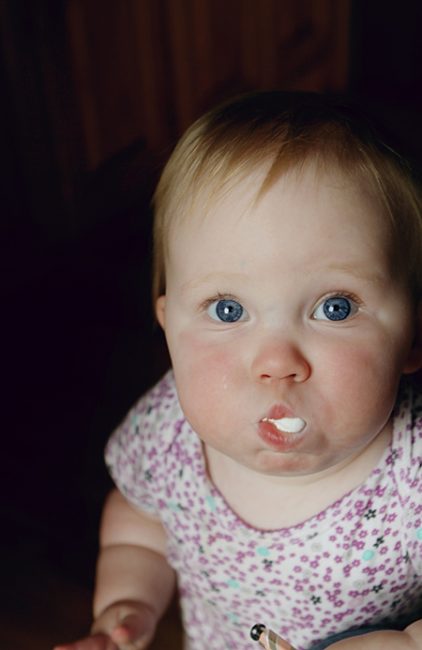 Olivia and her First Marshmallow