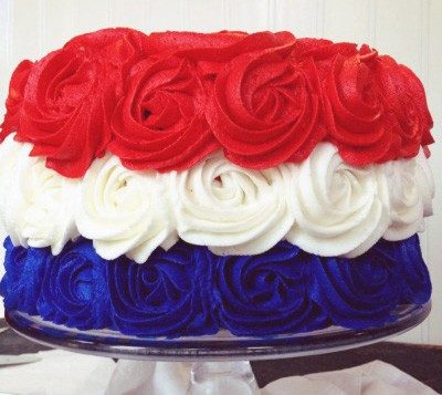 Patriotic Rose Cake (the Original!)
