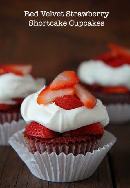 Strawberry Shortcake Cupcakes!