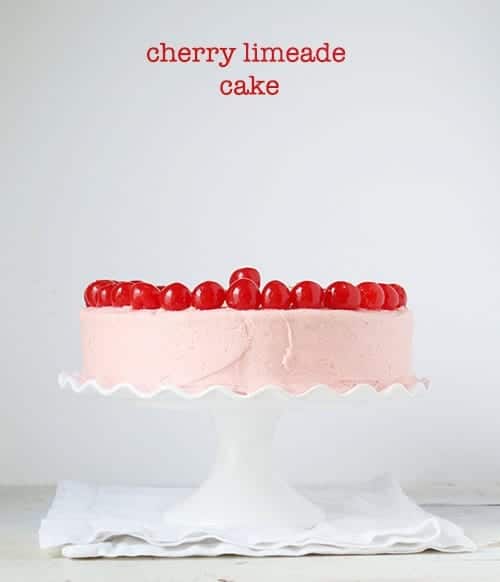 Cherry Limeade Cake!