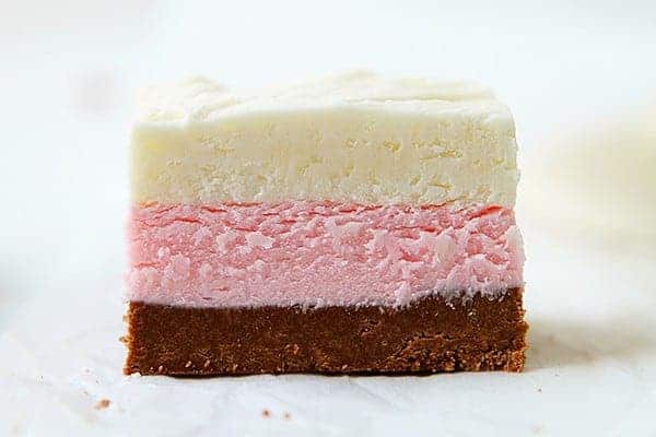 Neapolitan Fudge! A Great NO BAKE dessert!