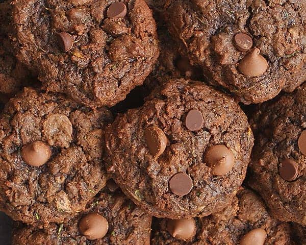 Triple Chocolate Zucchini Cookies!