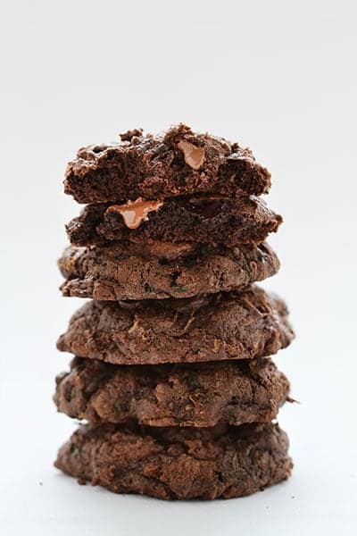 Triple Chocolate Zucchini Cookies!