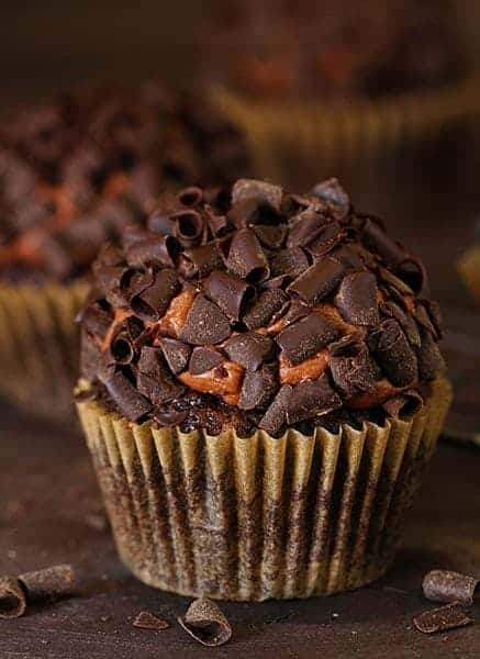 Easy Chocolate Zucchini Cupcakes with Chocolate Frosting
