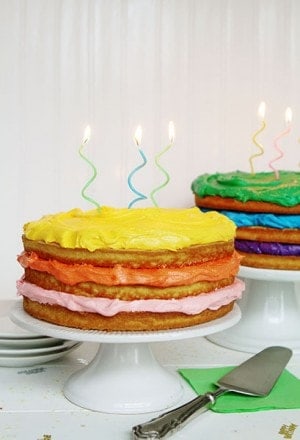 Happy Birthday! {naked cake} - i am baker