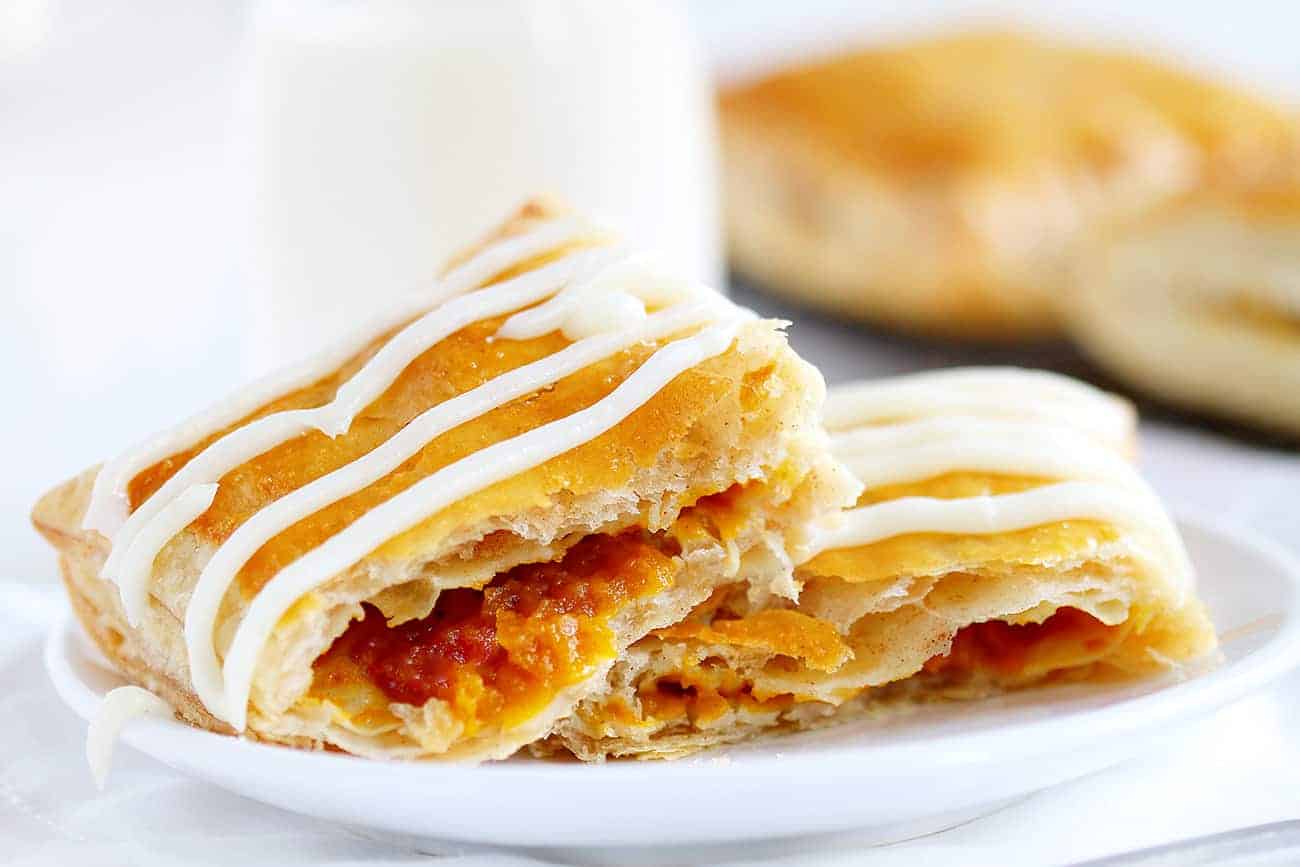 Halved Pumpkin Puff Pastry