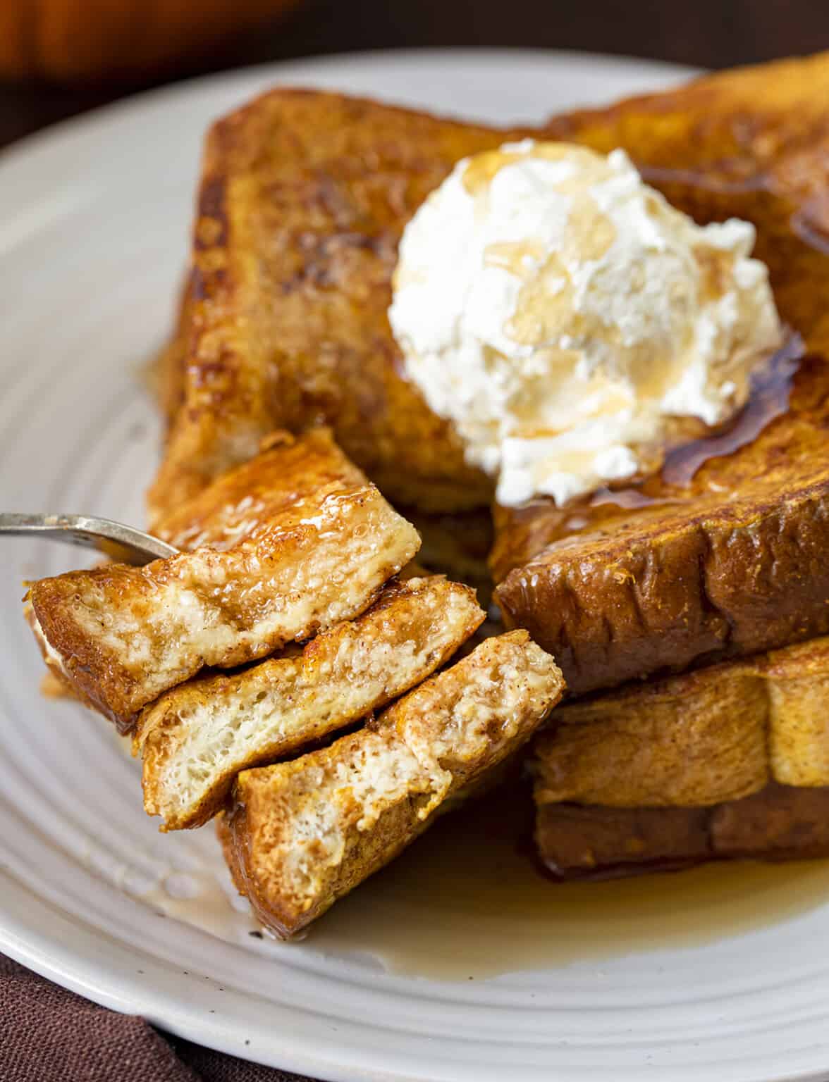 Pumpkin French Toast - i am baker