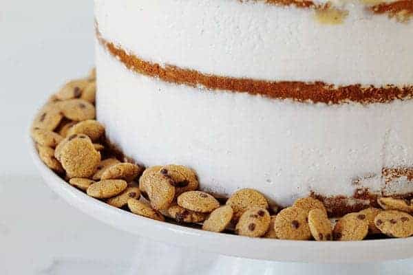 Cookie Crisp Naked Cake!