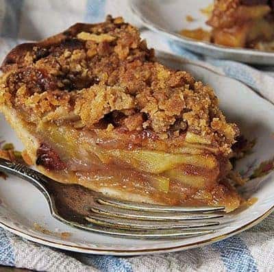 French Apple-Cranberry Pie!