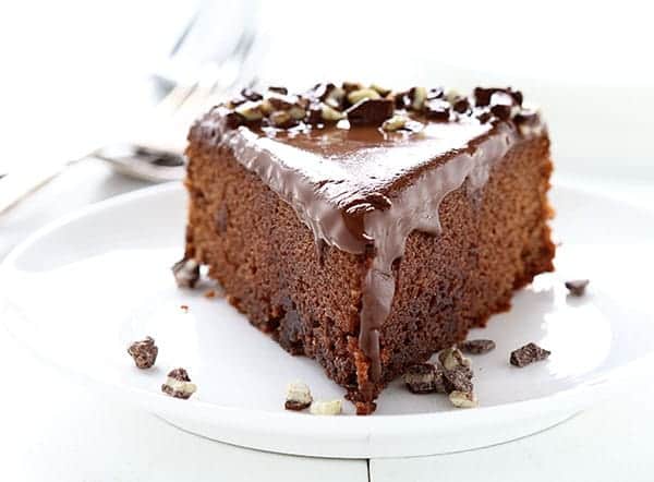 Chocolate Peppermint Cake!