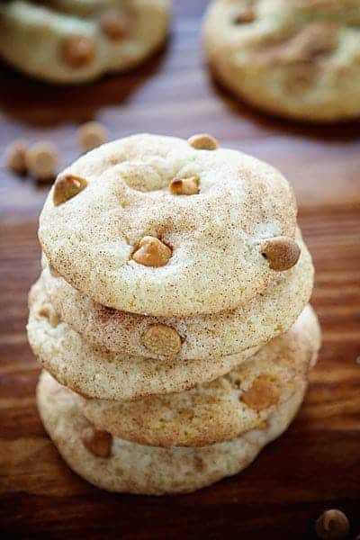 Butterscotch Peanut Butter Snickerdoodle!