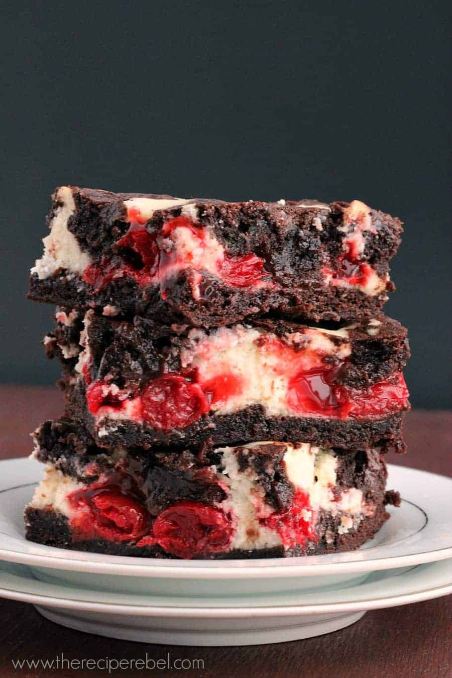 Cherry Cheesecake Brownies i am baker