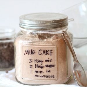Chocolate Mug Cake~ ready in ONE minute!