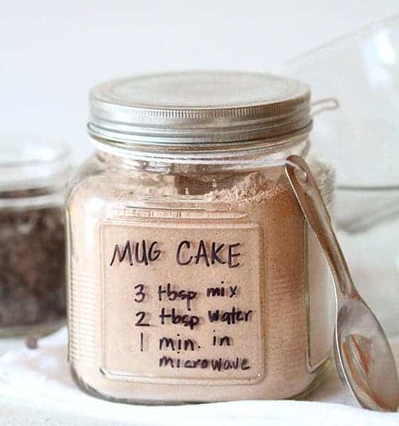 Mug Cake Mix - Gift in a Mason Jar