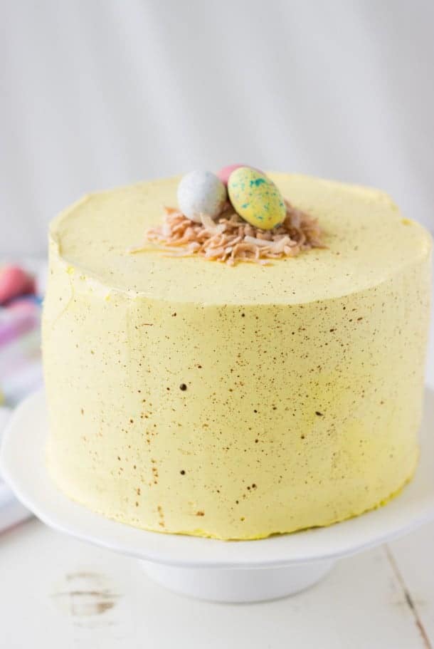 Coconut Lemon Layer Cake | i am baker