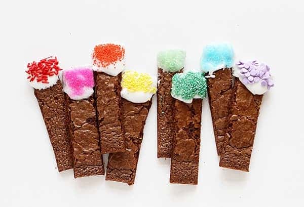 Homemade Brownie Sticks!