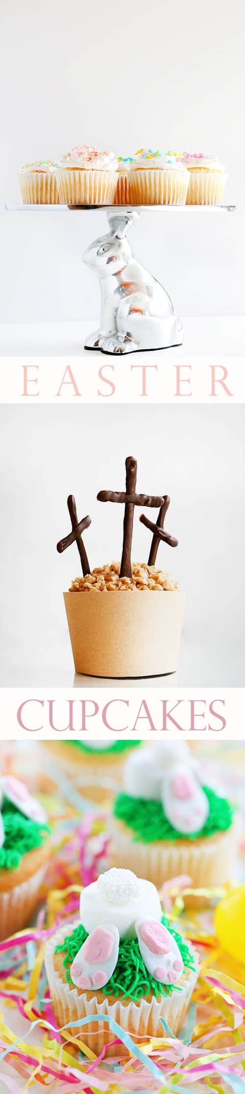 Simple but powerful cupcake ideas for this Easter!