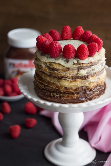 Nutella Crepe Cake