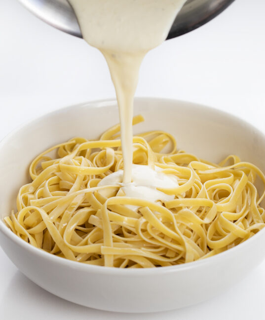 Classic Fettuccine Alfredo - I Am Baker