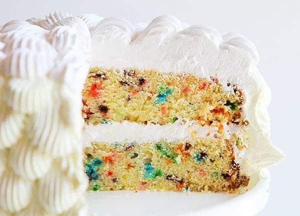 Homemade Funfetti Cake! The BEST Yellow Cake with Glorious Sprinkles!
