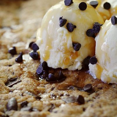 Spicy Chocolate Chip Skillet Cookie!