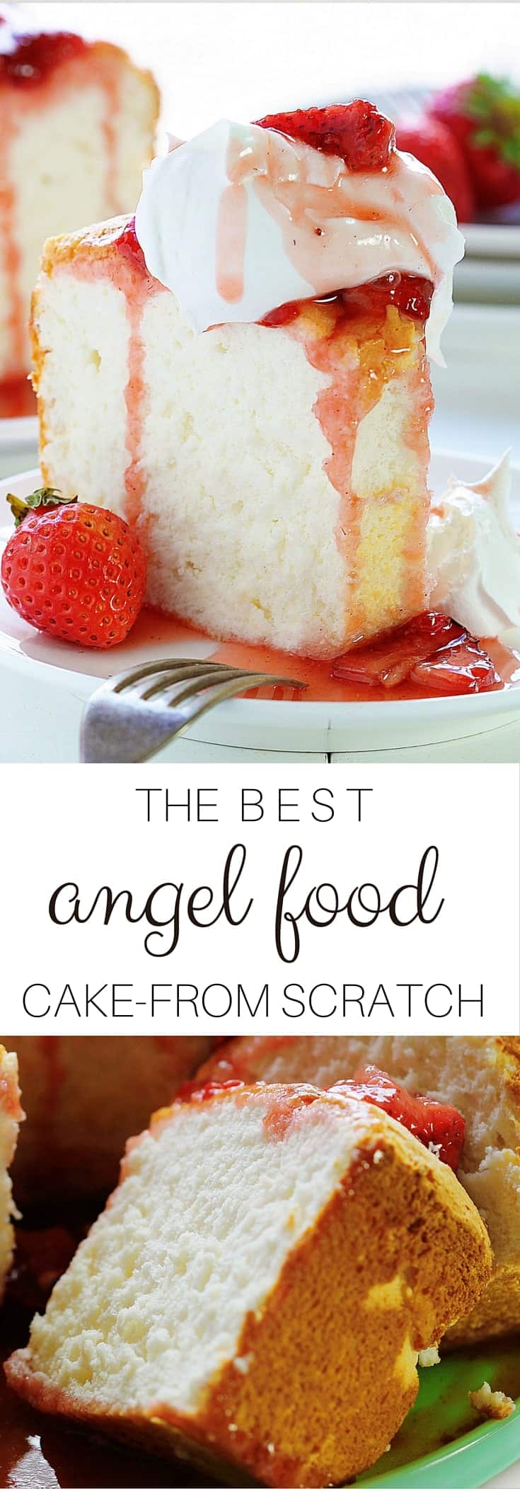 Angel Food Cake Recipe - i am baker