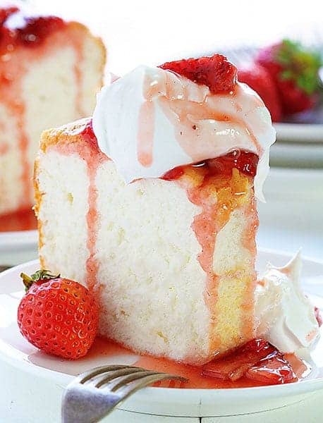 Angel Food Cake Loaf Recipe (perfect for shortcakes!) - Dinner