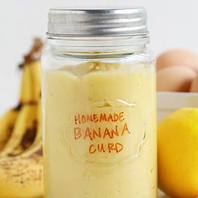 Fresh Homemade Banana Curd