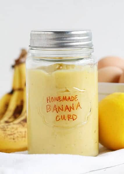 Fresh Homemade Banana Curd