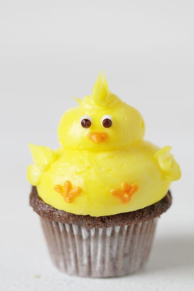 How to Pipe a Chick in Buttercream! (video)