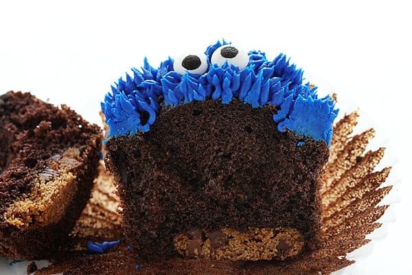 Cookie Monster Cupcakes!