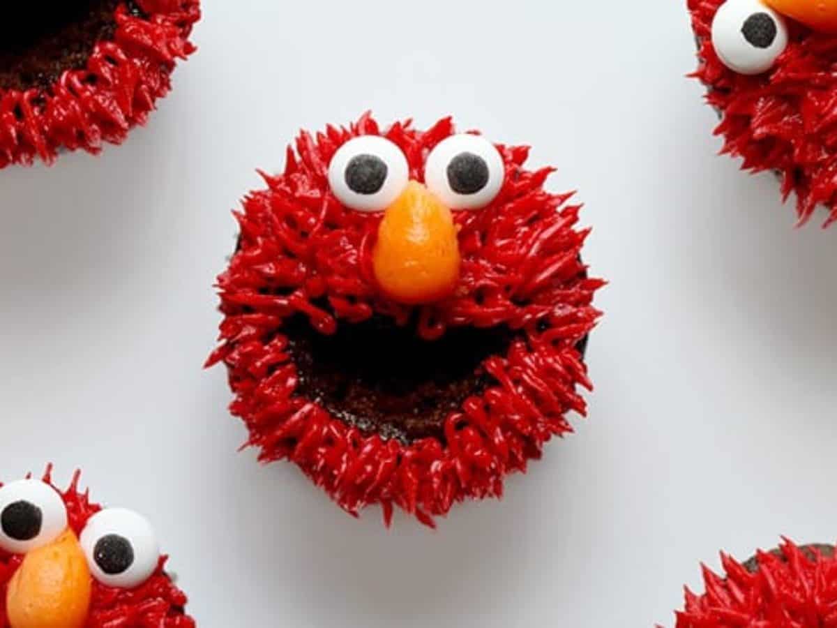 Elmo Cupcakes I Am Baker