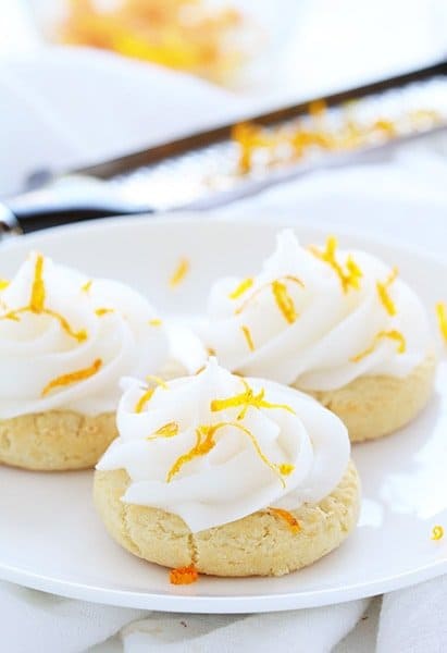 Orange Creamsicle Sugar Cookies!