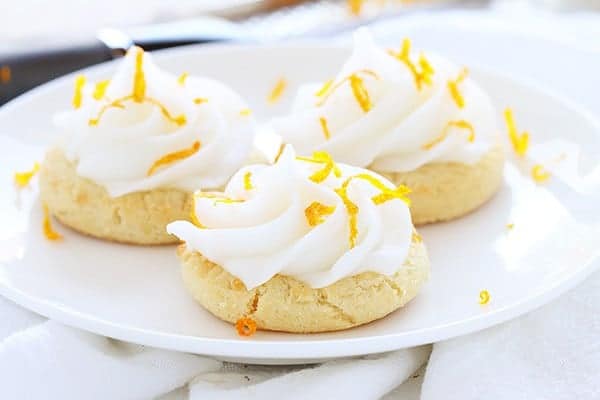 Orange Creamsicle Sugar Cookies!