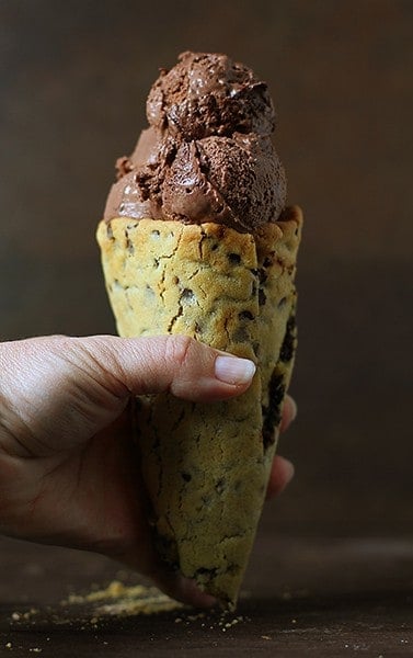 Homemade Ice Cream Cones!