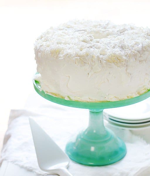 Homemade Coconut Angel Food Cake!