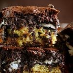 Zucchini Slutty Brownies! Seriously delicious and a fabulous way to use up some summer zucchini!