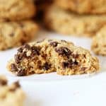 Graham Cracker Chocolate Chip Cookies~ Only Three Ingredients!