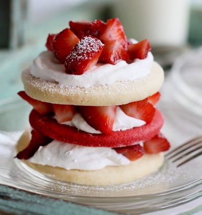 Sugar Cookie Strawberry Shortcake