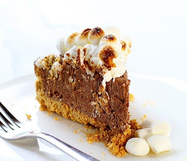 Frozen Smores Cheesecake!