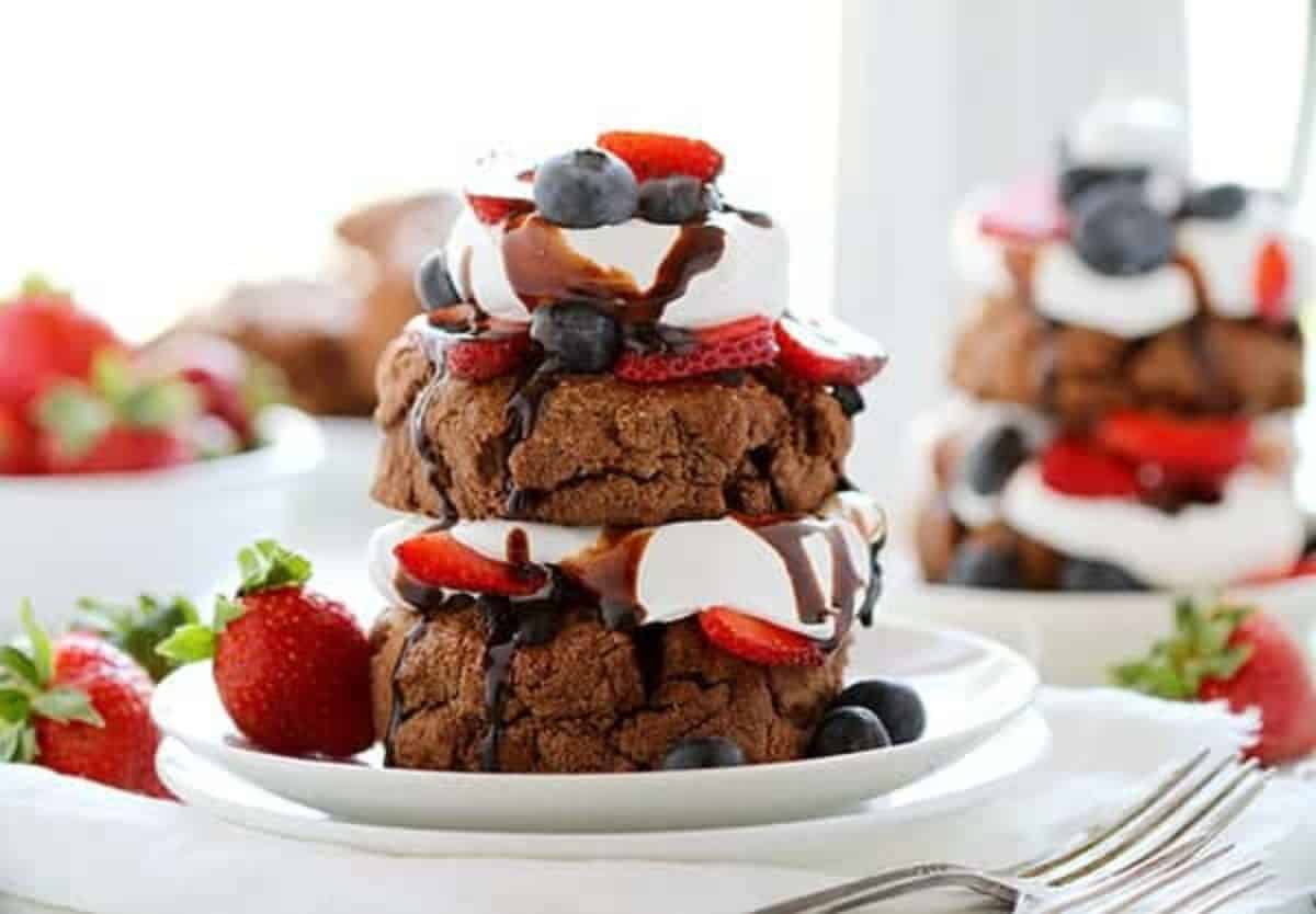 Chocolate Strawberry Shortcake i am baker