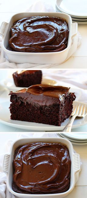 Seriously decadent chocolate cake that satisfy's every craving...