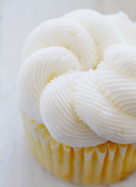 Elegant White Cupcake!