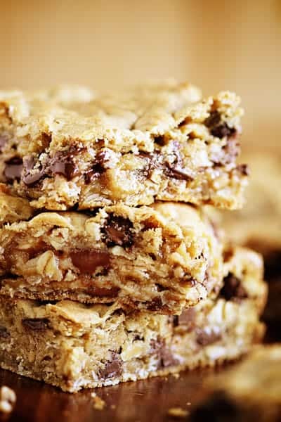 Oatmeal Chocolate Chip Bars Recipe